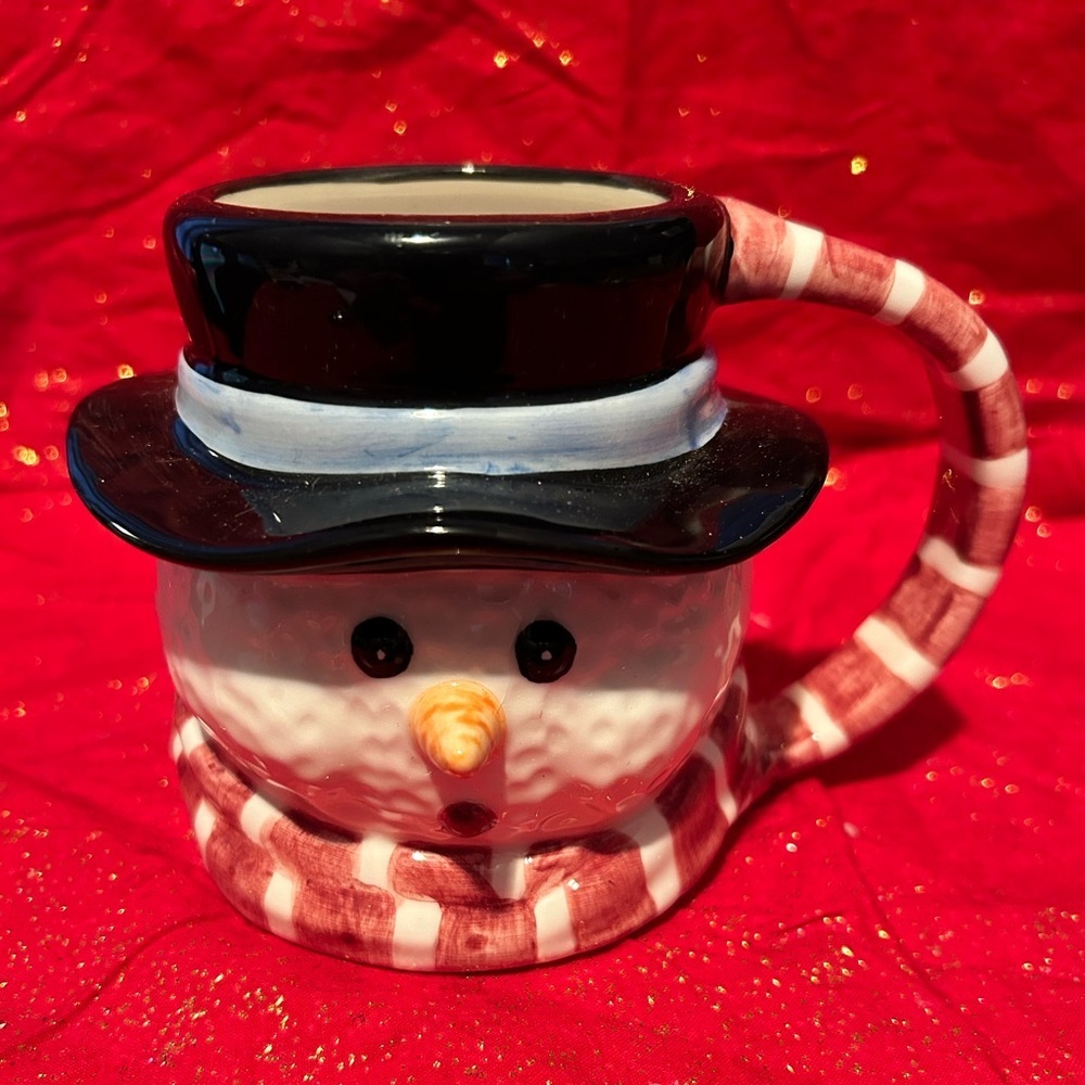 Vintage Snowman Mug - Asia Master Group-hot chocolate and marshmellows